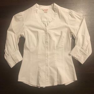 Guess button down blouse